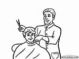 Barber Shop Coloring Page  Nation sketch template