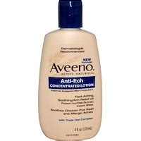 Aveeno, Active Naturals, Calamine & Pramoxine HCl, Anti-Itch Cream, 1 oz (28 g) - iHerb