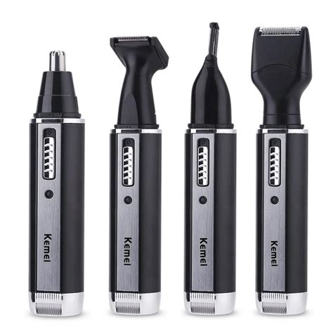 All in one rechargeable nose hair trimmer for men beard trimer ear ...