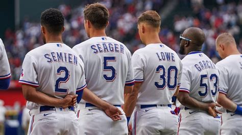 Texas Rangers 2023 walk-up songs: Seager, Semien, Scherzer, etc. | wfaa.com