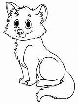 Free Printable Fox Coloring Pages For Kids sketch template