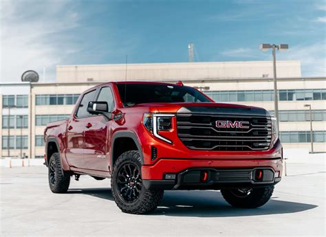 Cayenne Red 2022 GMC Sierra 1500 AT4X