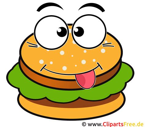 Hamburger Cartoon Clip Art