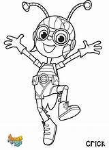 Beat Bugs Coloring Pages sketch template