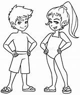 Swim Suit Coloring Pages sketch template