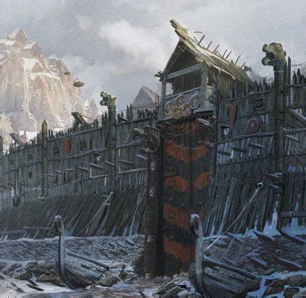 Viking fortifications | Fantasy landscape, Fantasy castle, Fantasy artwork