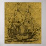 Nautical Collage Poster | Zazzle