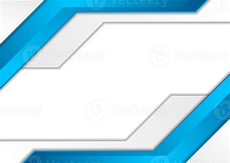 Blue and grey abstract corporate geometric background 34639796 PNG