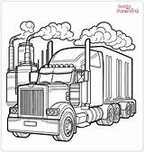 25 Truck Coloring Pages  Free Printable Sheets And Images For Kids sketch template