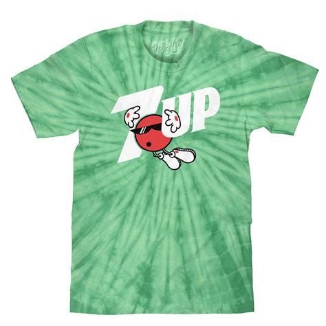 7UP Retro 80's Cool Spot Logo Tie-Dye T-Shirt