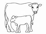 Happy Cow Coloring Page  Free Printable Pages For Kids sketch template