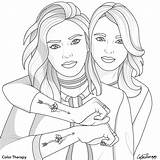 Printable Liv And Maddie Coloring Pages sketch template