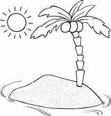 Tropical Island Coloring Pages At GetColoringscom  Free Printable sketch template