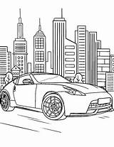 Racing Car Coloring Pages sketch template