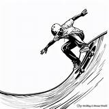 Skateboard Coloring Pages  Free & Printable sketch template
