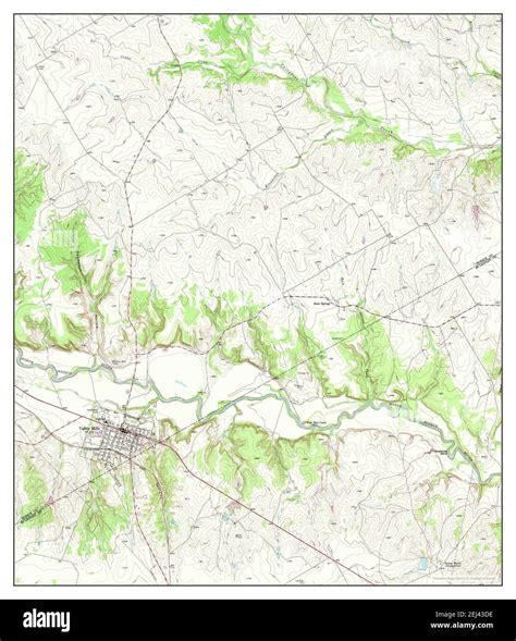 Valley Mills, Texas, map 1957, 1:24000, United States of America by Timeless Maps, data U.S ...