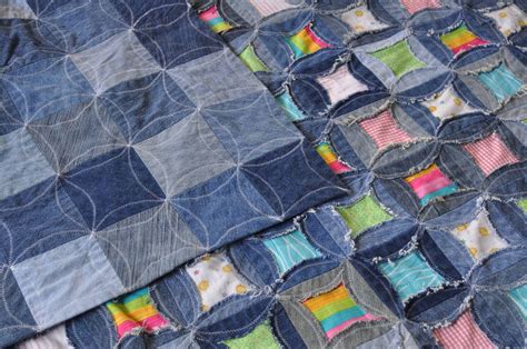 quilt - jean Cathedral Window | Quilts | Pinterest