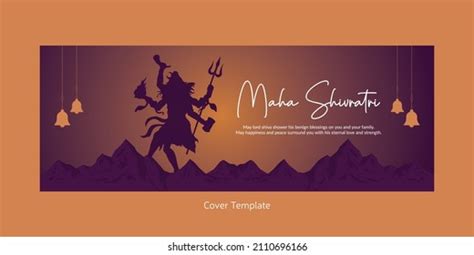 Cover Page Design Happy Maha Shivratri Stock Vector (Royalty Free) 2110696166 | Shutterstock