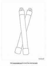Free Glowstick Coloring Page  Printables Kidadl sketch template
