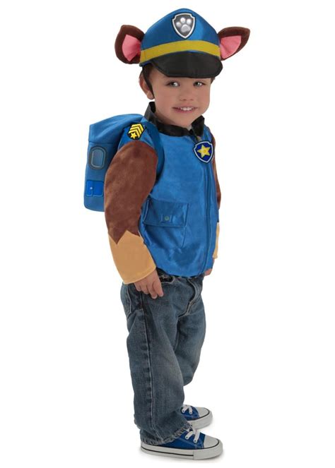 Paw Patrol Chase Character Toddler Boys Costume - TV Show Costumes