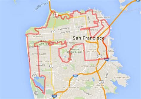 Golden gate bridge bike map - Golden gate park bike trails map ...