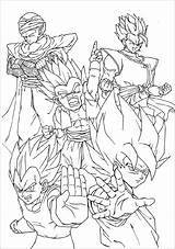 Dragon Ball Z Coloring Pages  ColoringBay sketch template