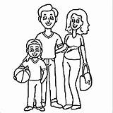 Mom And Dad Coloring Pages Sketch Page sketch template