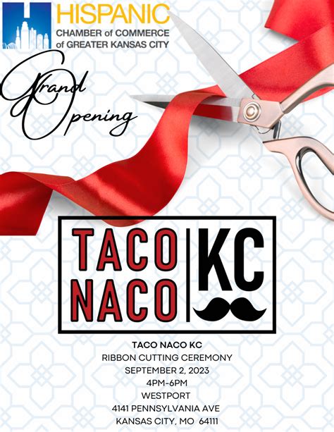 Ribbon Cutting Ceremony for Taco Naco KC