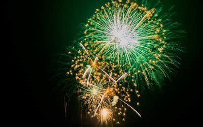 Download wallpapers fireworks, green fireworks, explosions for desktop free. Pictures for ...