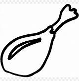 Chicken Meat Coloring Page PNG Transparent With Clear Background ID  sketch template