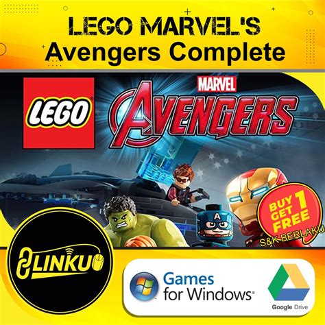 Jual Link LEGO MARVEL's Avengers Complete Pc + BONUS 1 Game ~ LEGO MARVEL Avenger Complete Pc ...