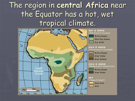 Africa Map Equator