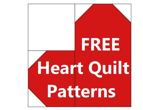 FREE Heart Quilt Patterns