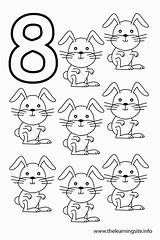 Number 8 Coloring Sheets In 2020  Numbers Preschool Abc coloring sketch template