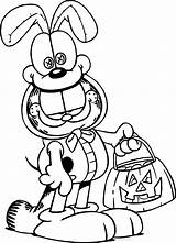 Garfield Coloring Sheets Pages sketch template