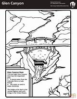 Glen Canyon Dam coloring page  Free Printable Coloring Pages sketch template