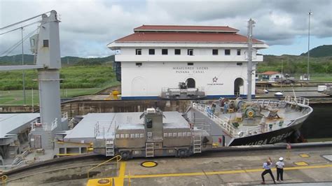 Panama - Panama Canal Miraflores Locks - YouTube