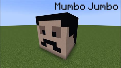 Mumbo Jumbo Minecraft Head TUTORIAL - YouTube