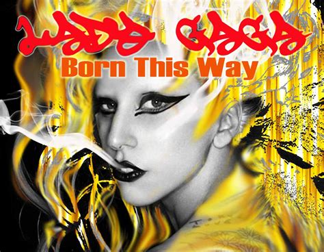 DIGITAL ART: lady gaga born this way