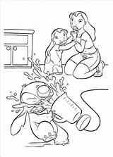 Lilo And Stitch coloring To Download For Free  Kids sketch template