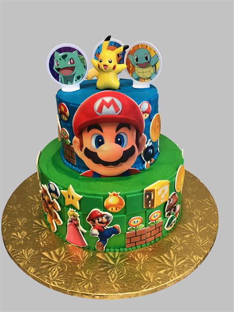 Super Mario Birthday Cake — Skazka Cakes