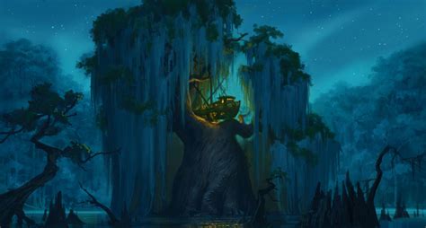 The Princess and the Frog concept art, by Armand... - Concept Art & other