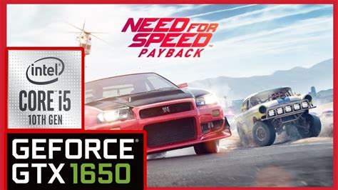 Need For Speed Payback | GTX 1650 | i5 10300H | Benchmark | Acer Aspire 7 - YouTube