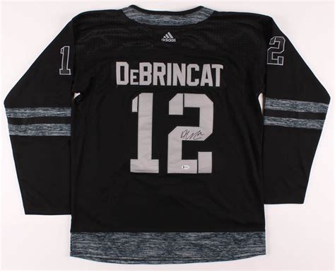 Alex DeBrincat Signed Blackhawks Centennial Jersey (Beckett COA ...