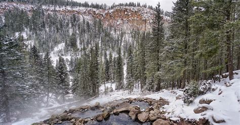 Hike to San Antonio Hot Springs , Jemez Springs, New Mexico