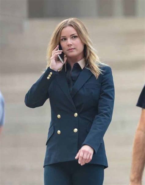 Emily VanCamp The Falcon And The Winter Soldier Coat | Ujackets.com