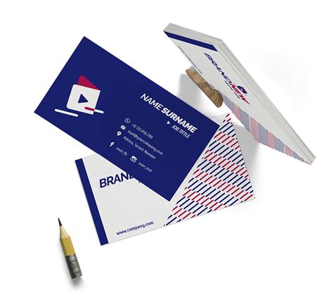 Courier Business Card design