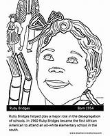 Ruby Bridges Coloring Page  Crayolacom sketch template