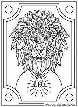 20  Leo Zodiac Sign Coloring Pages Free Printable PDF & Online sketch template