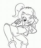 Chipettes Coloring Pages Printable sketch template